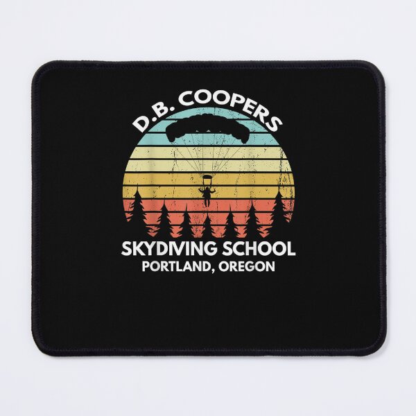 Item preview, D. B. Coopers Skydiving School Portland, Oregon Funny designed and sold by Hatimg.
