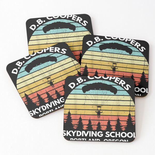 Item preview, D. B. Coopers Skydiving School Portland, Oregon Funny designed and sold by Hatimg.