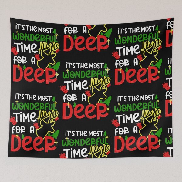 Item preview, Hunting Christmas Shirt Wonderful Time For A Deer  designed and sold by ThomasWil51506.