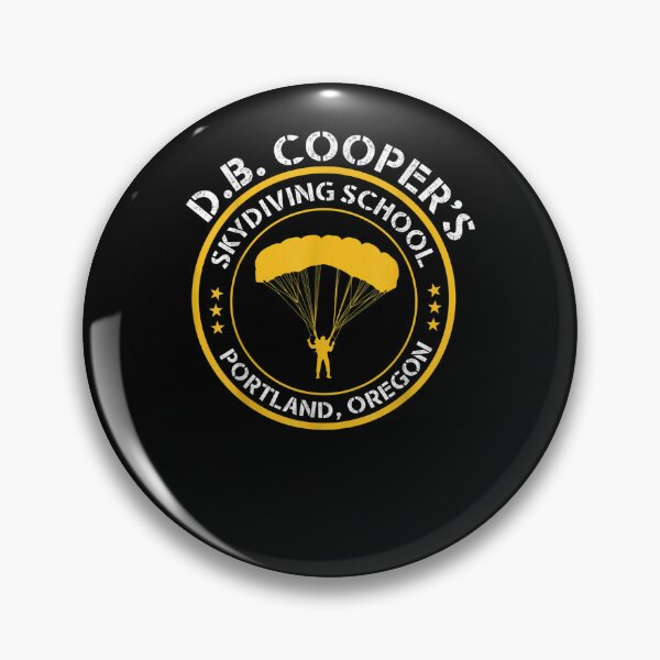 Item preview, DB Cooper Skydiving School Portland Oregon Funny designed and sold by Hatimg.