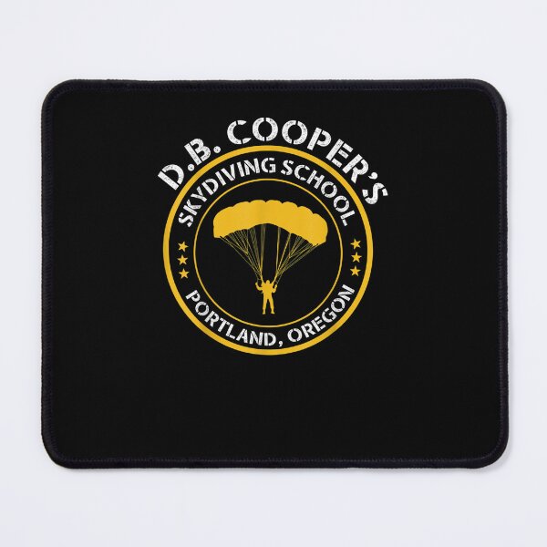 Item preview, DB Cooper Skydiving School Portland Oregon Funny designed and sold by Hatimg.