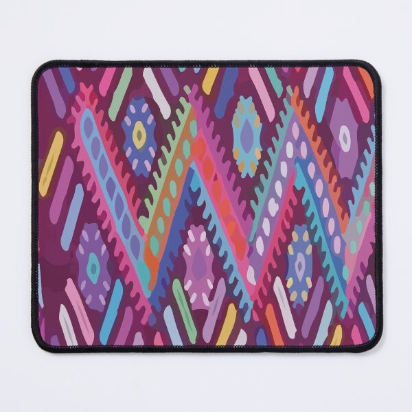 Item preview, Mexican textile mayan fabric traditional woven ethnic blanket colorful boho rebozo designed and sold by T-Mex.