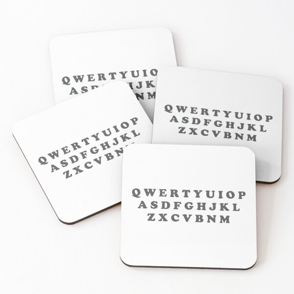Artikelvorschau, Tastatur-Alphabet entworfen und verkauft von mantrasupply.