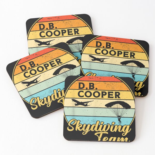 Item preview, Db Cooper Skydiving Team 1971 Vintge Skyjacking History designed and sold by Hatimg.