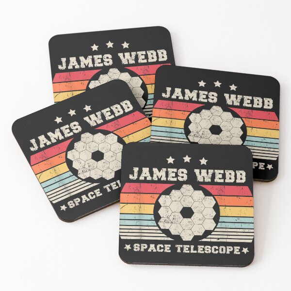 Item preview, Telescopio espacial James Webb Retro Cósmico JWST Espacio vintage designed and sold by Hatimg.