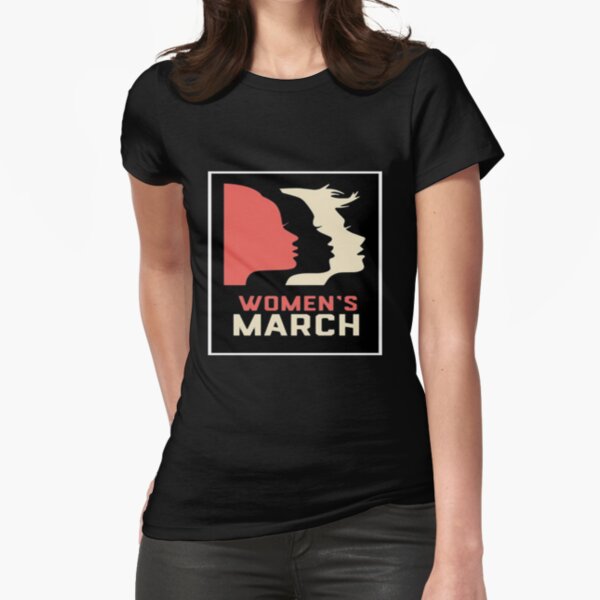 Women's March Fitted T-Shirt