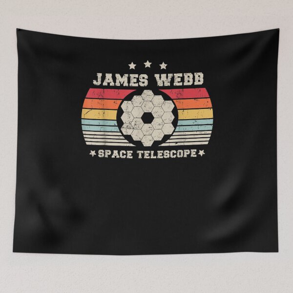 Item preview, James Webb Space Telescope Retro Cosmic JWST Vintage Space designed and sold by Hatimg.