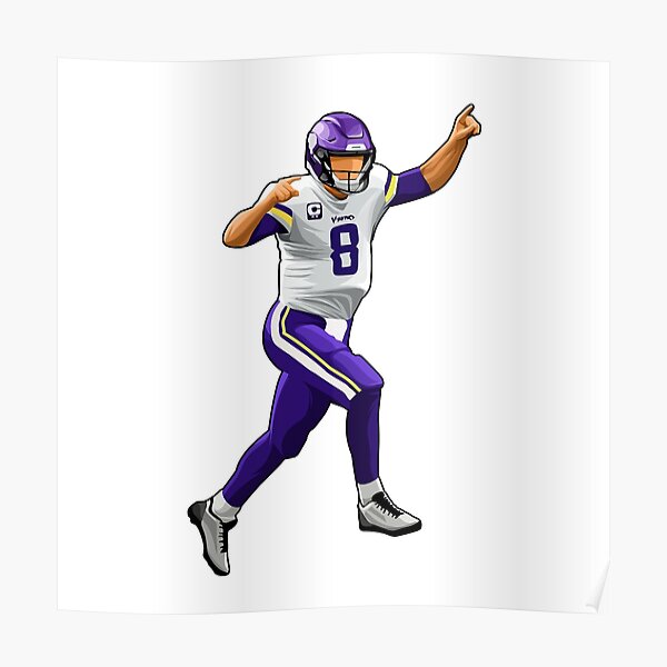 Harrison Smith Minnesota Vikings Pixel Art 1 Zip Pouch by Joe