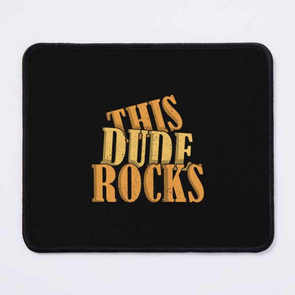 Item preview, This Dude Rocks Rock And Roll designed and sold by PlanenSus.