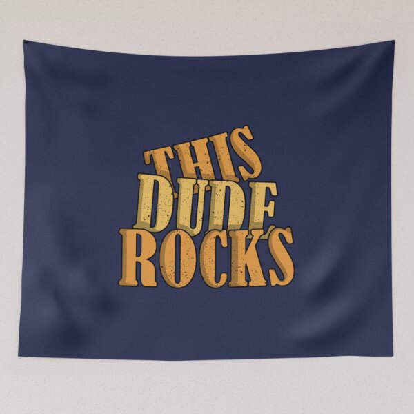 Item preview, This Dude Rocks Rock And Roll designed and sold by PlanenSus.