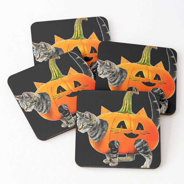 Item preview, Funny Halloween Pumpkin Cat designed and sold by Garland MKnottJr.