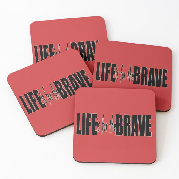 Item preview, Life is for the Brave (Line) designed and sold by DVM2.
