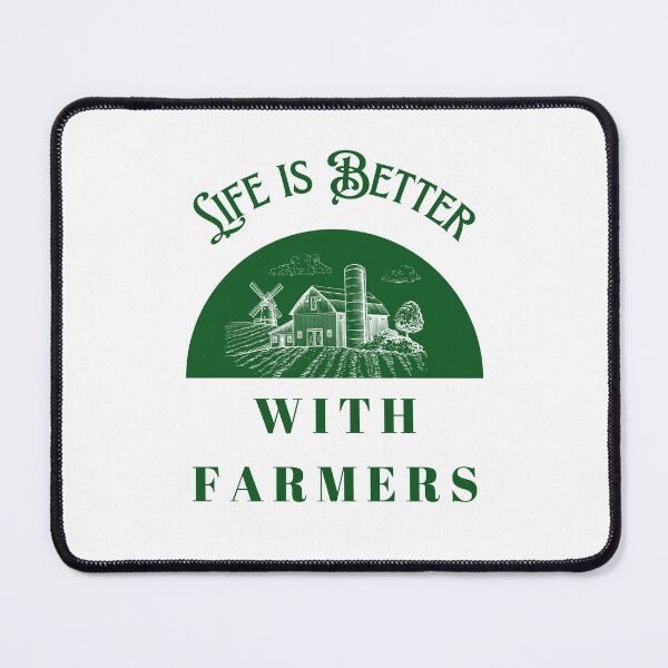 Item preview, Life Is Better With Farmers designed and sold by Mandie Ward Photography & Designs.