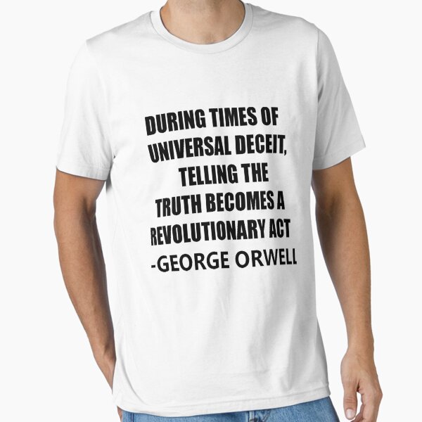 Item preview, Sayings George Orwell designed and sold by TheBlankVerse.