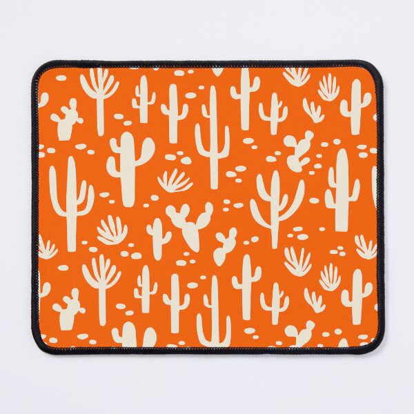 Item preview, Cactus Party Pattern in Orange designed and sold by cindytomczyklee.