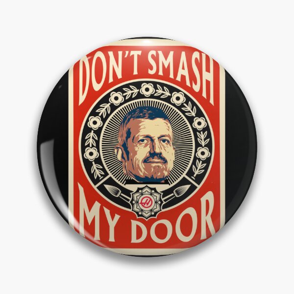 Item preview, Guenther Steiner Fok Smash Door- Limited Edition | Perfect Gift designed and sold by jenniedevo.