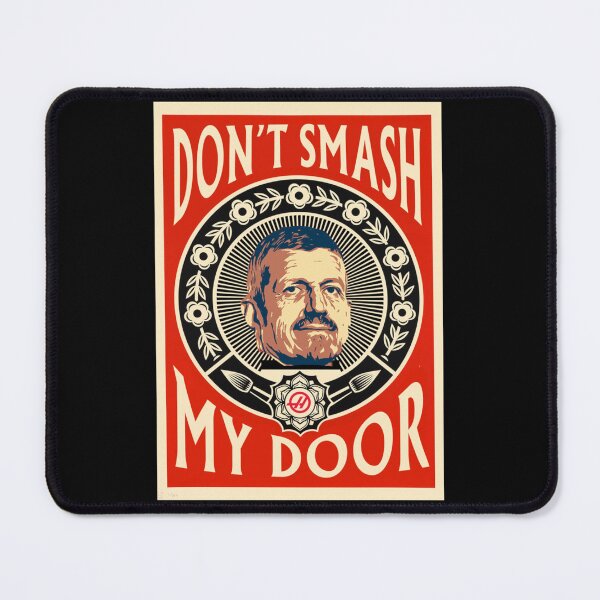 Item preview, Guenther Steiner Fok Smash Door- Limited Edition | Perfect Gift designed and sold by jenniedevo.