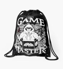 Game Master - White Drawstring Bag
