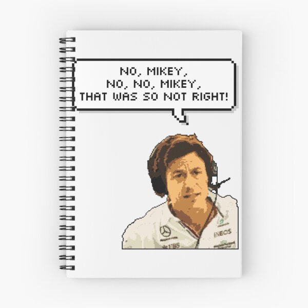 Item preview, Toto Wolff - No Mikey no no Mikey that was not so right pixel art- Limited Edition | Perfect Gift designed and sold by jenniedevo.