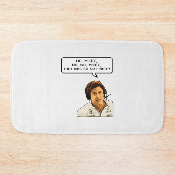 Item preview, Toto Wolff - No Mikey no no Mikey that was not so right pixel art- Limited Edition | Perfect Gift designed and sold by jenniedevo.
