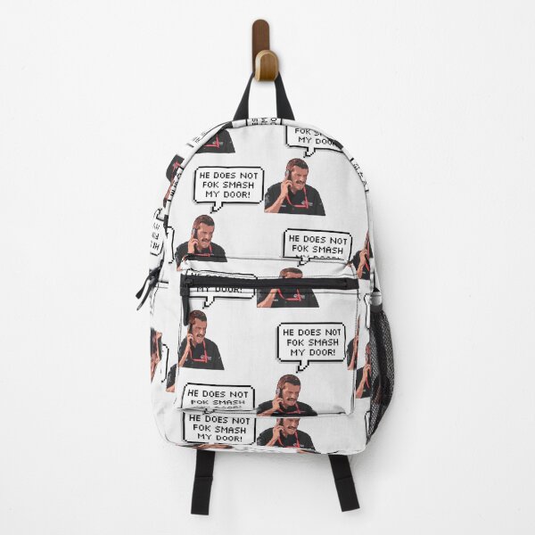 Item preview, Guenther Steiner - He does not FOK SMASH MY DOOR pixel art - Limited Edition | Perfect Gift designed and sold by jenniedevo.