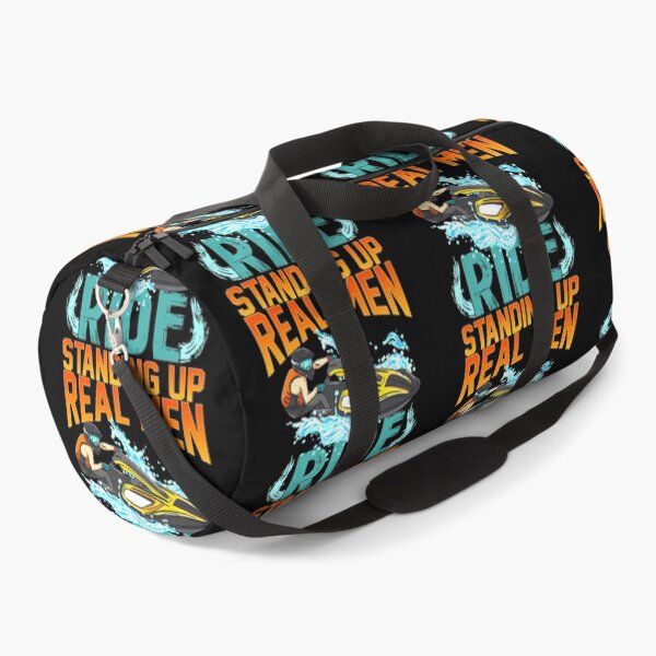 Item preview, Real men ride standing up funny pwc water sports designed and sold by JeffreyColmener.