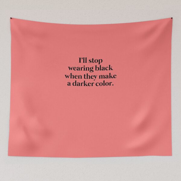 Item preview, I Always Wear Black  designed and sold by MarianneMarx.