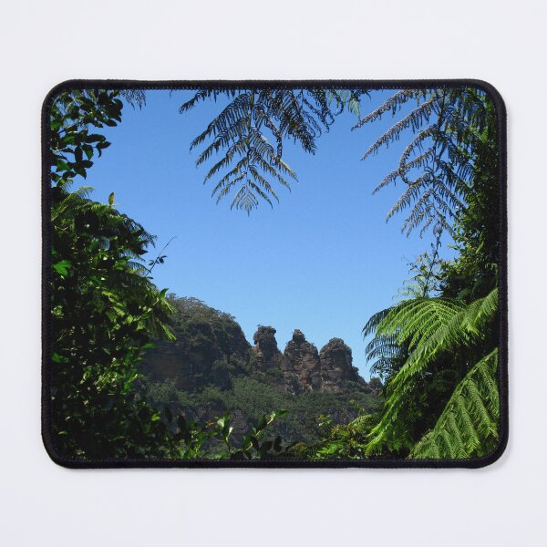 Item preview, "The Three Sisters", Katoomba - Viewed from the Jamison Valley designed and sold by Marilyn Harris.
