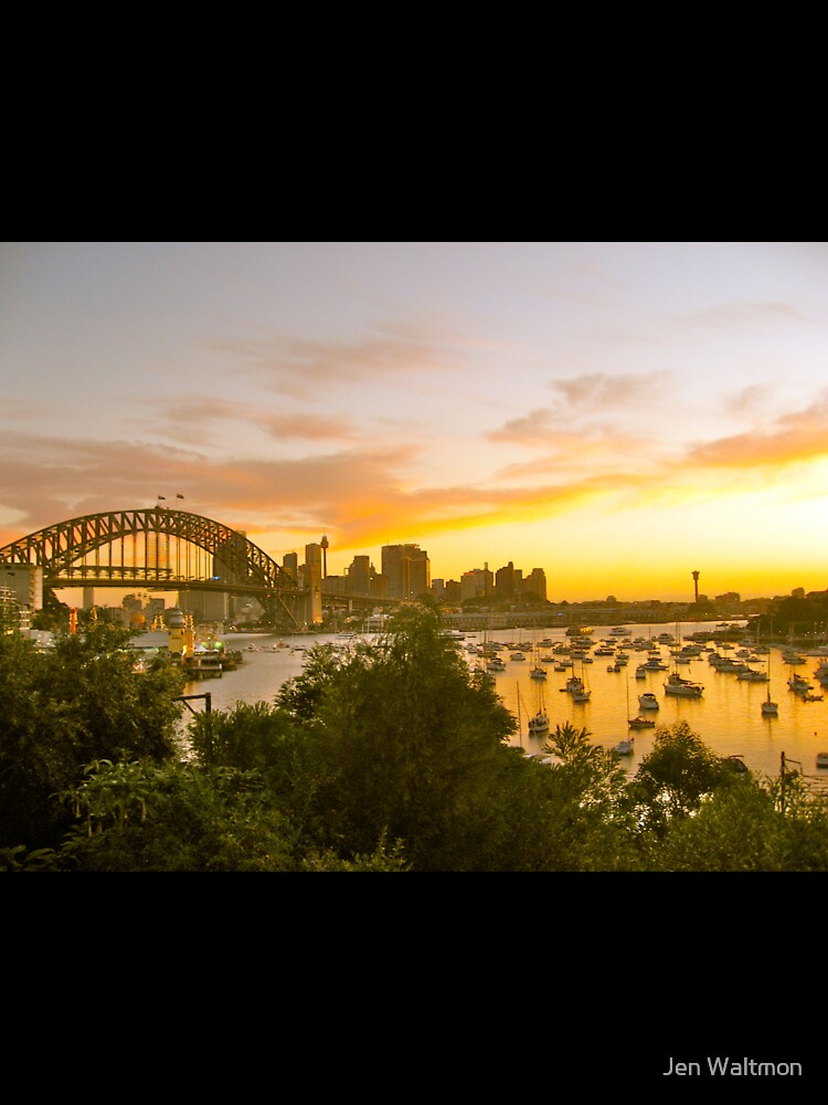 Thumbnail 7 of 7, Oversized T-Shirt, Harbour Bridge at Sunset designed and sold by Jdubphotog.