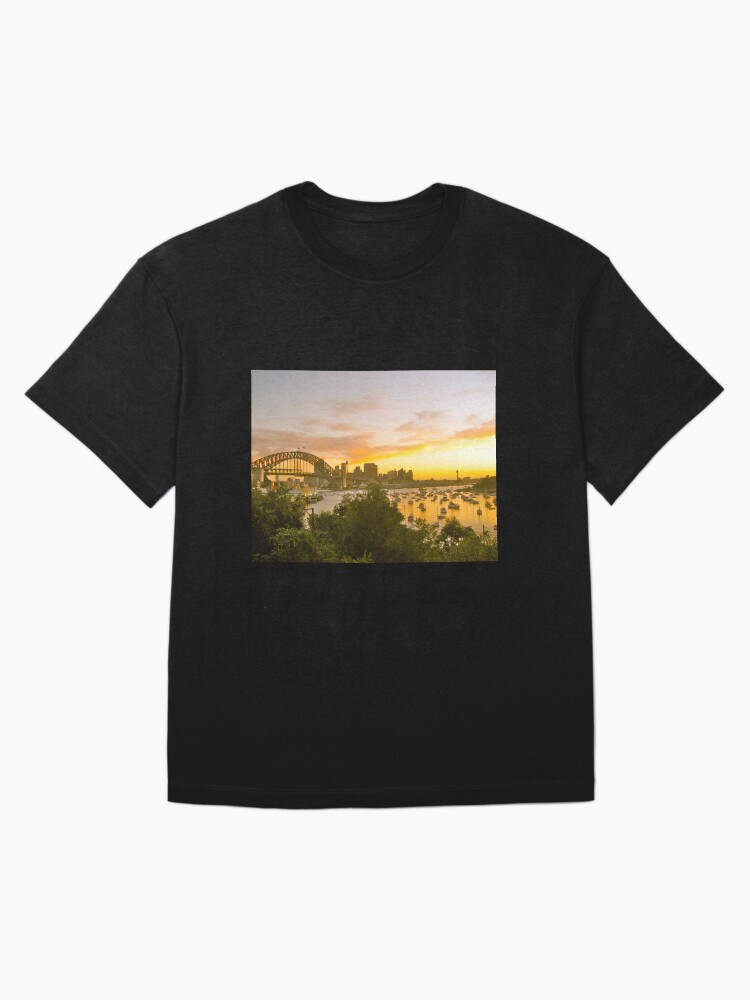 Thumbnail 3 of 7, Oversized T-Shirt, Harbour Bridge at Sunset designed and sold by Jdubphotog.