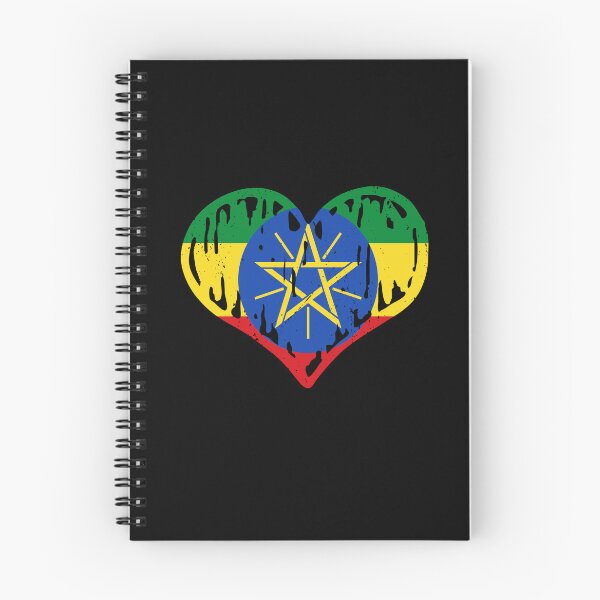 Item preview, Ethiopia Flag Heart Love designed and sold by rafaeltto.