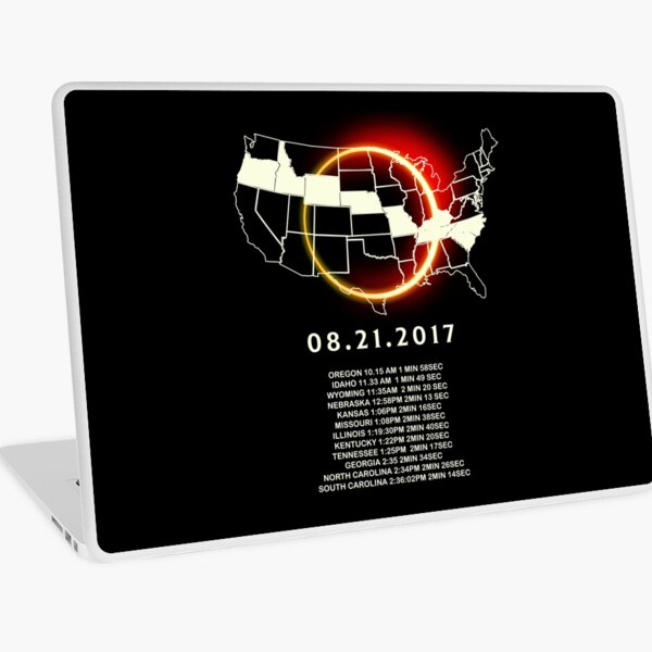Item preview, States of the USA Total Eclipse 08/21/2017 designed and sold by Shoppy  Vista.