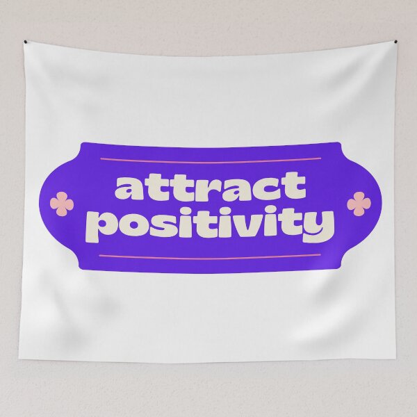 Item preview, Attract positivity designed and sold by Harsh  Katariya.