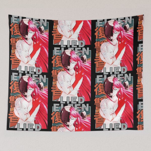 Item preview, Lucy Nyu Kaede Elfen Lied Erufen Rto Retro Colour Stripe  designed and sold by GeorgeHig50290.