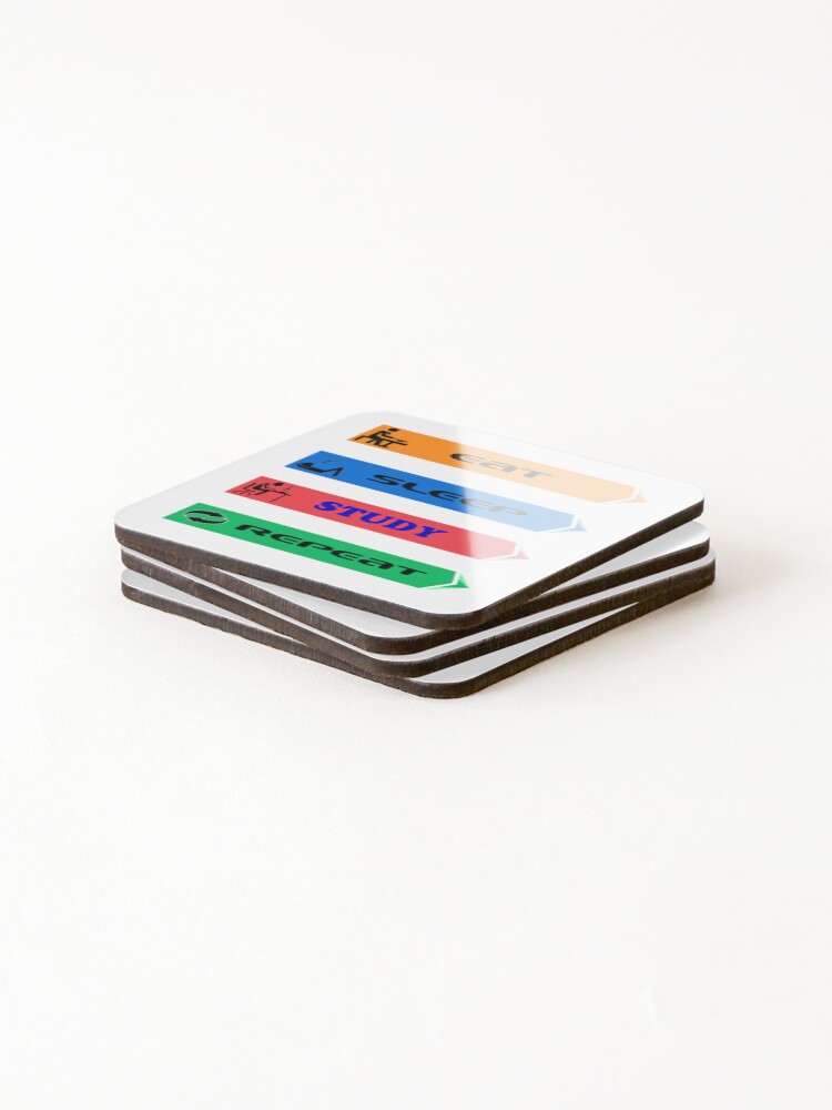 Thumbnail 4 of 5, Coasters (Set of 4), Repeat study designed and sold by CHROMOS.