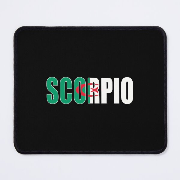 Item preview, Scorpio Algerian Horoscope Heritage DNA Flag  designed and sold by PaulaFerr42097.