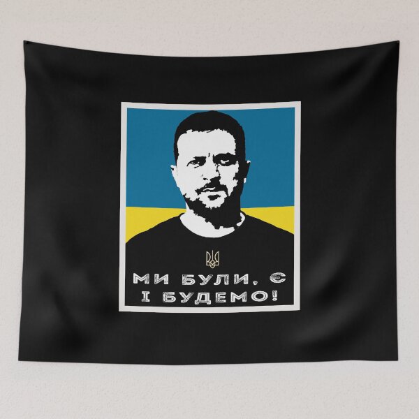 Item preview, July 28th 2022 President Volodymyr Zelensky - Statehood Day designed and sold by Aide.