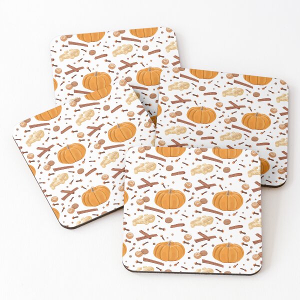 Item preview, Pumpkin Spice Pattern designed and sold by River Graphic Design.