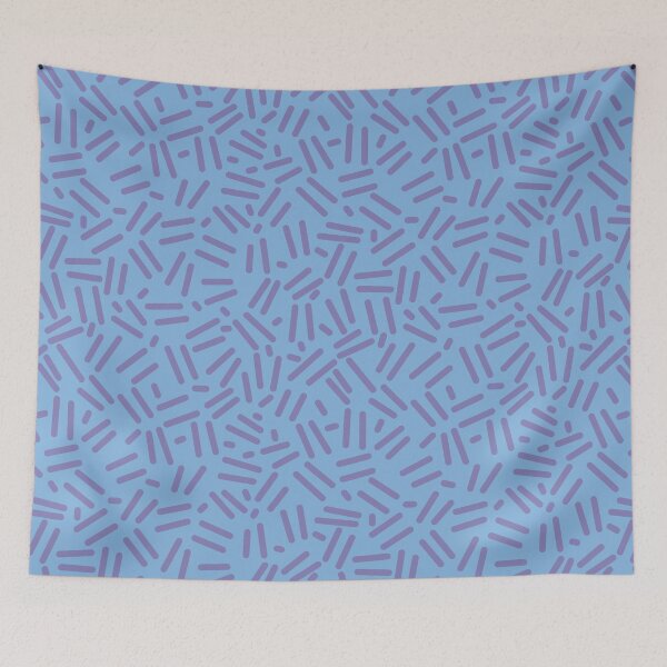 Item preview, Retro Sprinkle Blue Pattern designed and sold by mantrasupply.