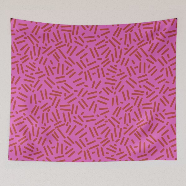 Item preview, Retro Sprinkle Red Pattern designed and sold by mantrasupply.