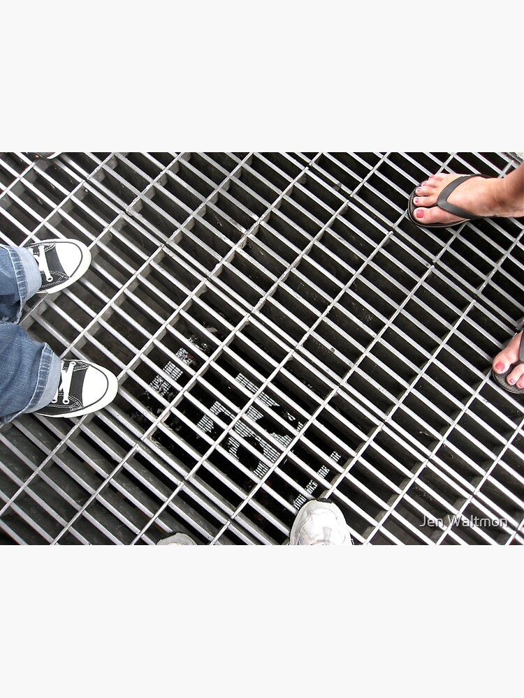 Thumbnail 3 of 3, Sticker, Looking Beyond the Grate designed and sold by Jdubphotog.