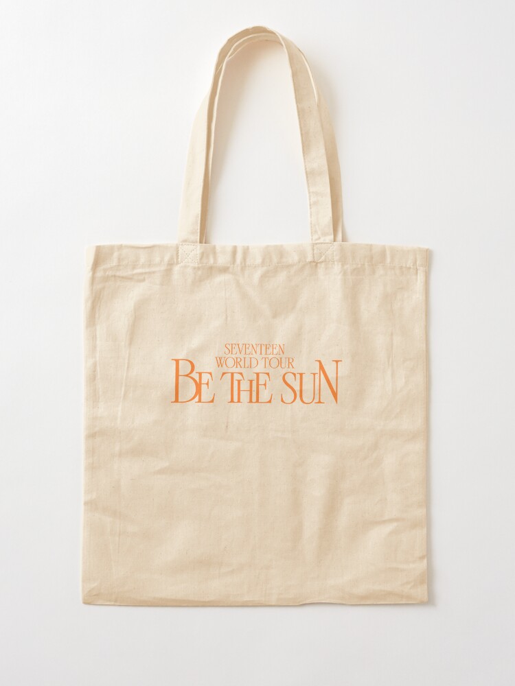 Seventeen be the sun world tour tote authentic bag