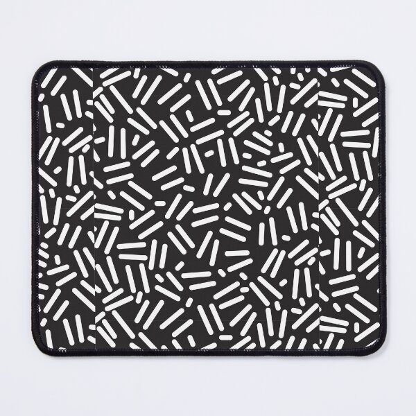Item preview, Retro Sprinkle Black Pattern designed and sold by mantrasupply.