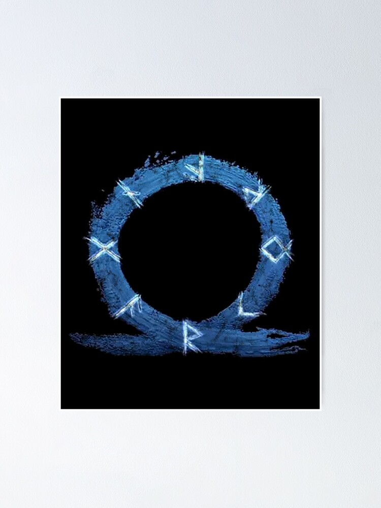 "God of War Ragnarok Symbol" Poster for Sale by KosoricRados | Redbubble