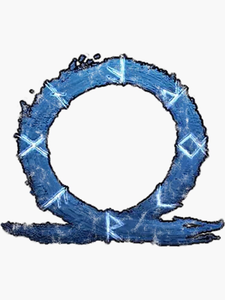 "God of War Ragnarok Symbol" Sticker for Sale by KosoricRados | Redbubble