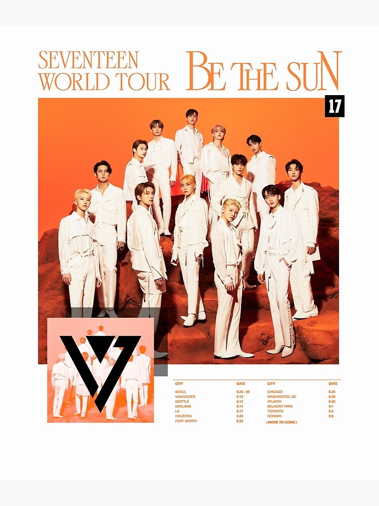 Seventeen Be the Sun World tour 2022 shirt, Seventeen shirt SVENTEEN  SECTOR17 | Poster