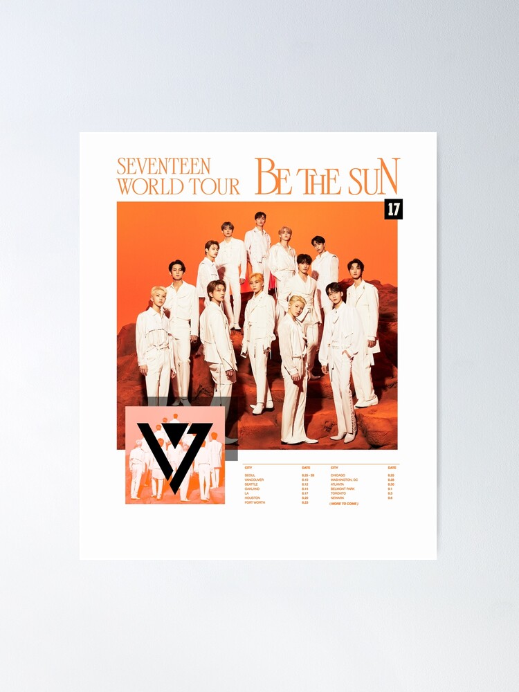 SEVENTEEN BE THE SUN WORLD TOUR 2022 CONCERT T-SHIRT – IDOLS