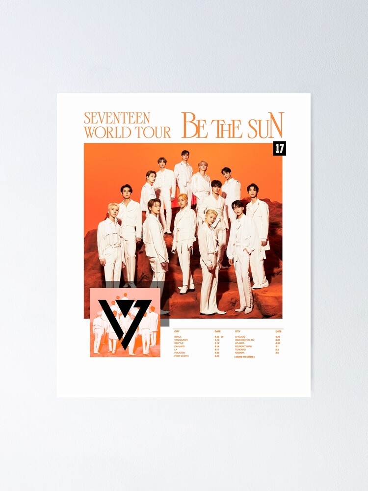 Seventeen Be the Sun World tour 2022 shirt, Seventeen shirt SVENTEEN  SECTOR17 | Poster