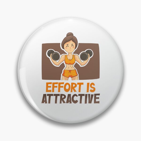 Item preview, Effort is Attractive designed and sold by lunacarter.