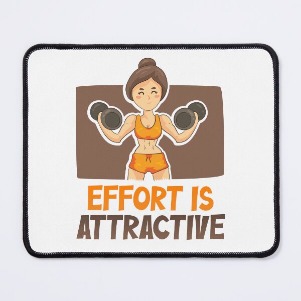 Item preview, Effort is Attractive designed and sold by lunacarter.
